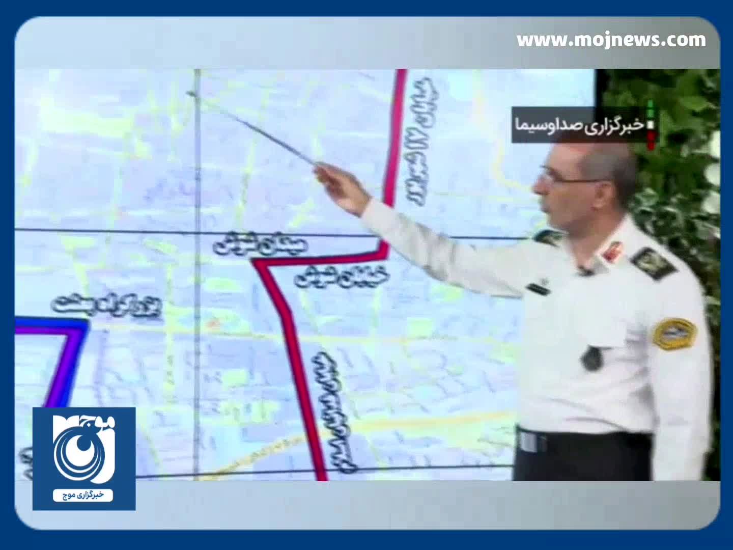 اعلام ­مسیر‌های پیاده روی جاماندگان اربعین تهران + فیلم