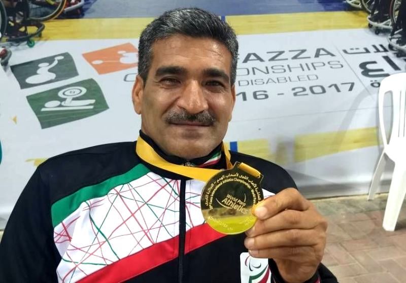 ورزشکار دزفولی قهرمان مسابقات دو و میدانی معلولان جهان شد