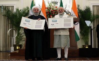 امضای 15 سند همکاری و یادداشت تفاهم میان ایران و هند