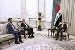رئیس‌جمهور عراق و سفیر ایران در بغداد درباره توسعه روابط دوجانبه گفت‌وگو کردند