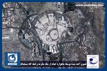 تصویری زیبا از مسجدالحرام از دید ماهواره خیام + فیلم