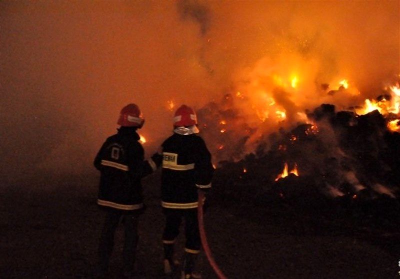 مجموعه ۶۷ شرکت نفت گچساران دچار آتش‌ سوزی شد 