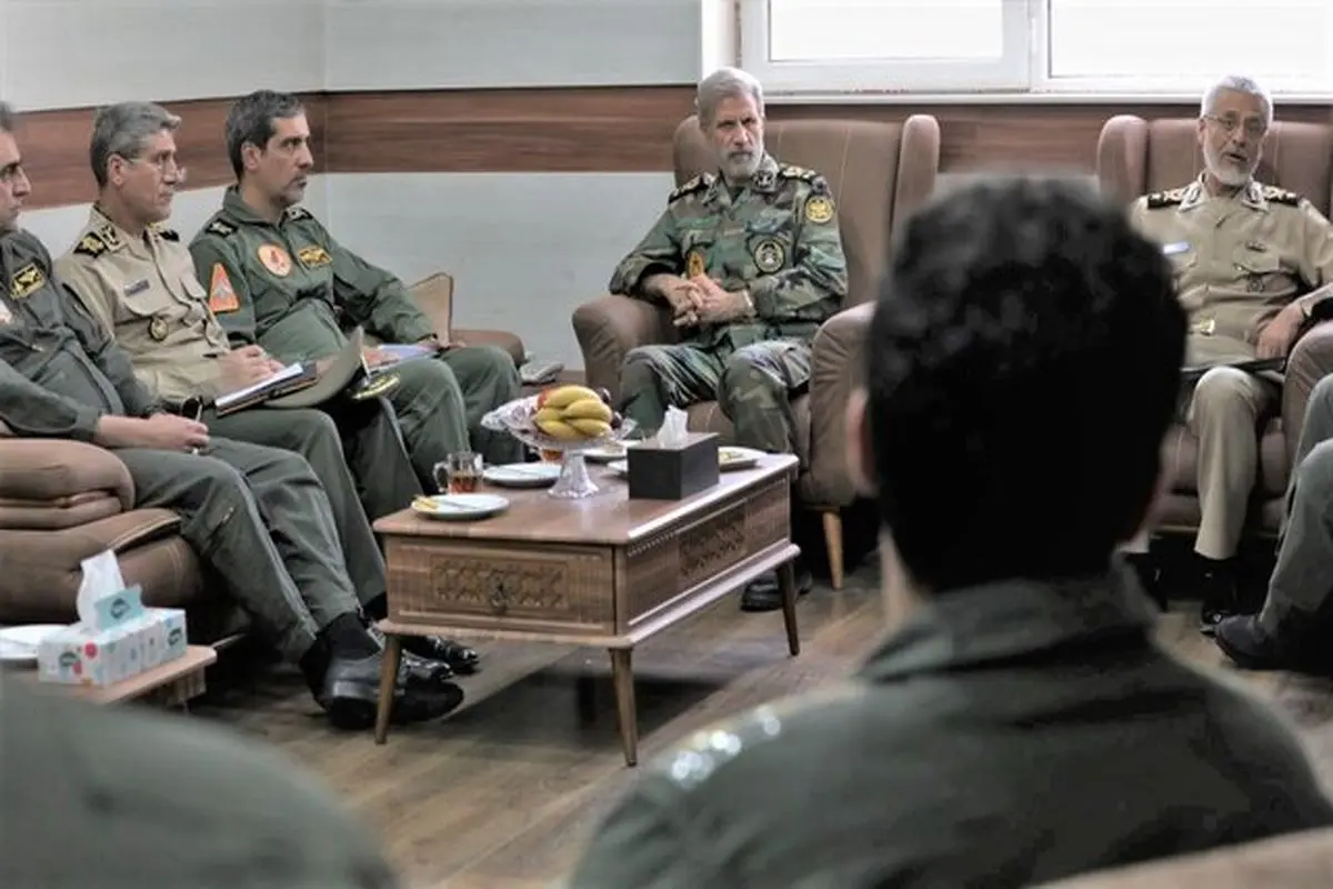 فرمانده کل ارتش از پایگاه هوایی شهید لشگری بازدید کرد