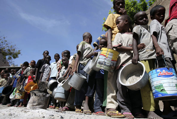 2 میلیون سومالیایی در خطر مرگ ناشی از گرسنگی هستند