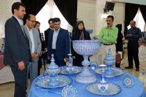 افتتاح نمایشگاه اقتصادمقاومتی درامامزاده زینب بنت موسی بن جعفر (ع) اصفهان