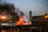 خیمه سوزان عصر عاشورا در میدان امام حسین (ع)