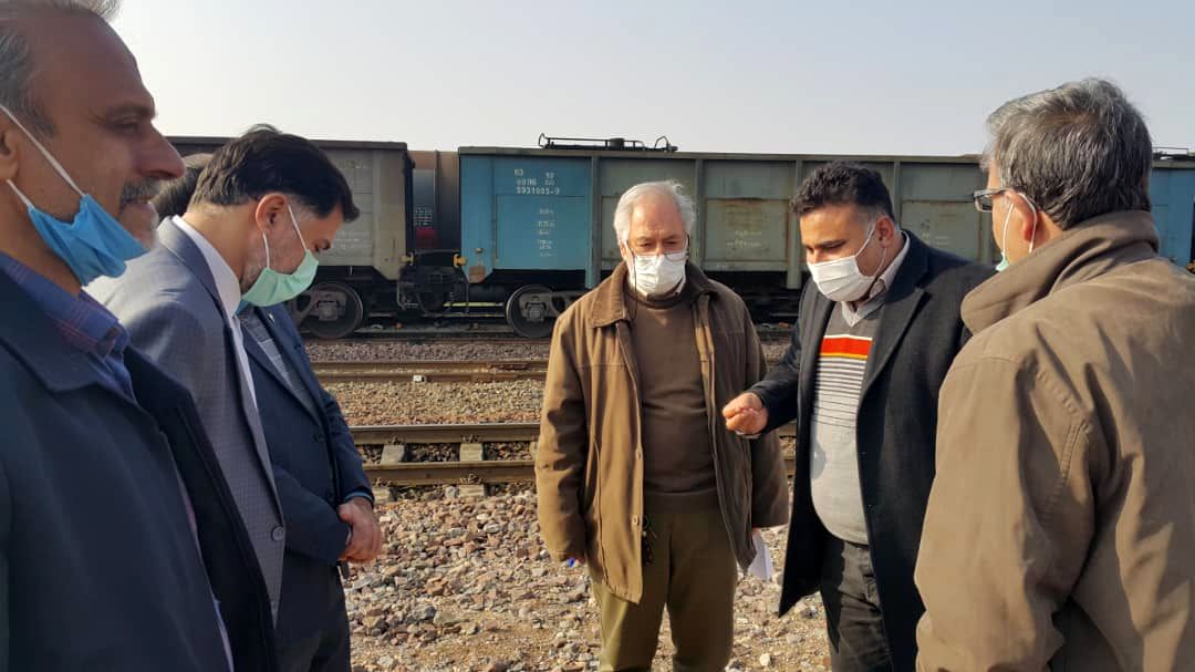 محل سوختگیری ایستگاه گارمانوری راه آهن استان قم  مورد بازدید قرار گرفت