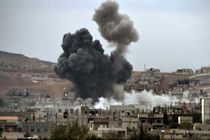 ارتش سوریه مواضع تروریست ها در جنوب دمشق را بمباران کرد