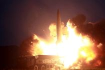 واکنش موشکی کره شمالی به مانور نظامی آمریکا و کره جنوبی