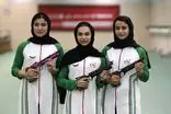 دختران نوجوان ایران مدال نقره تپانچه ۱۰ متر آسیا را کسب کردند