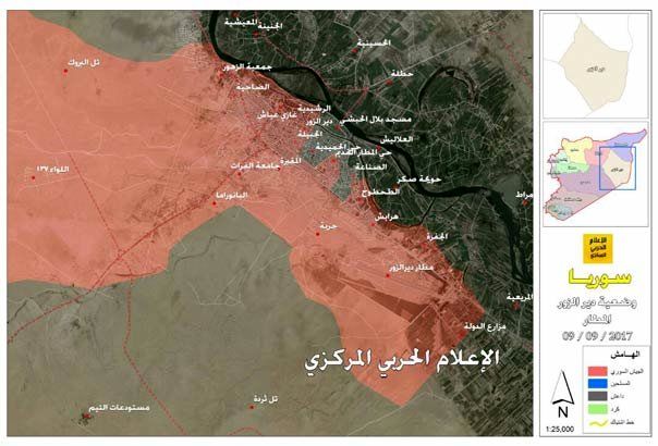 ارتش سوریه محاصره فرودگاه دیرالزور را شکست