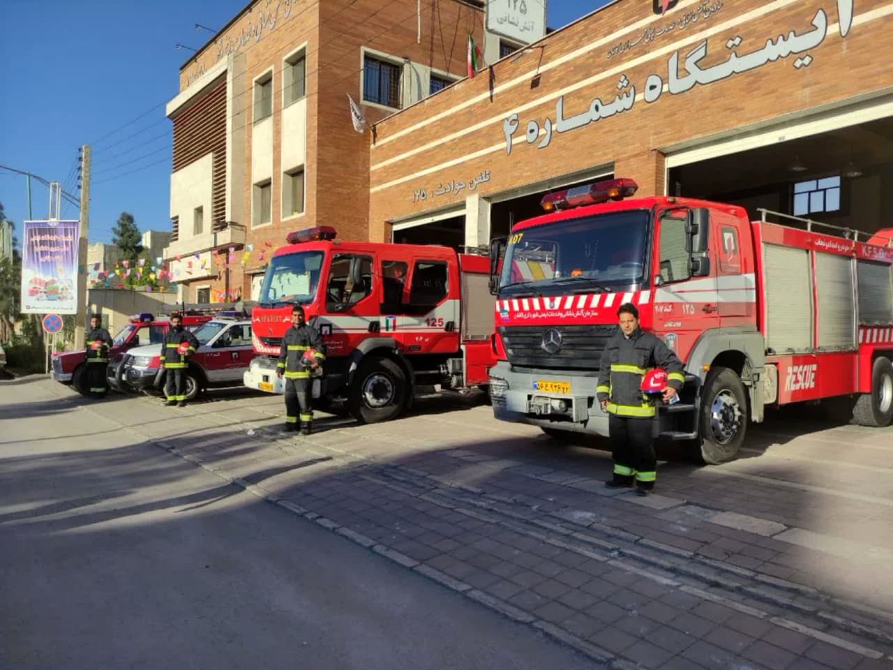 آتش‌نشانان در ۶۰ نقطه مهم پایتخت در عاشورای حسینی مستقر شدند