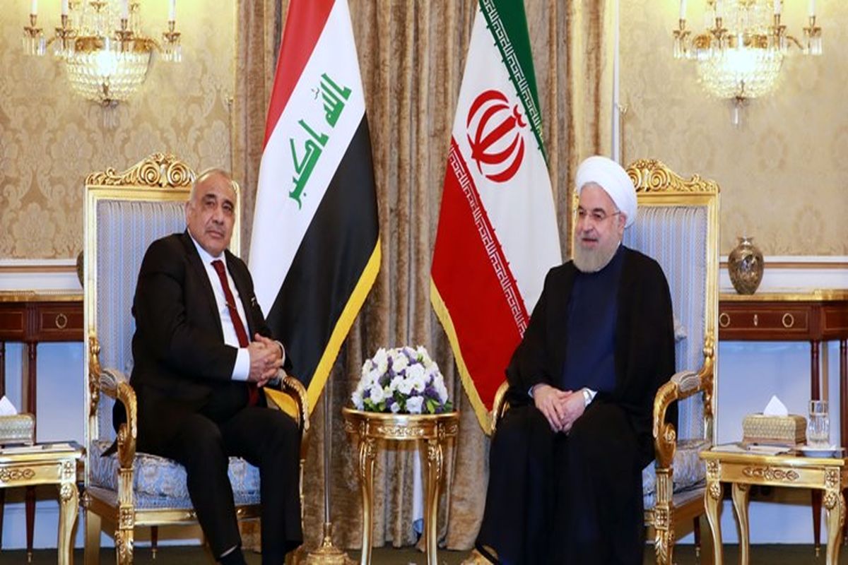 روحانی با نخست‌ وزیر عراق دیدار کرد