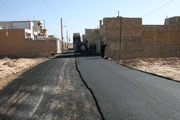 رشد دو برابری در اجرای عملیات آسفالت کرمانشاه