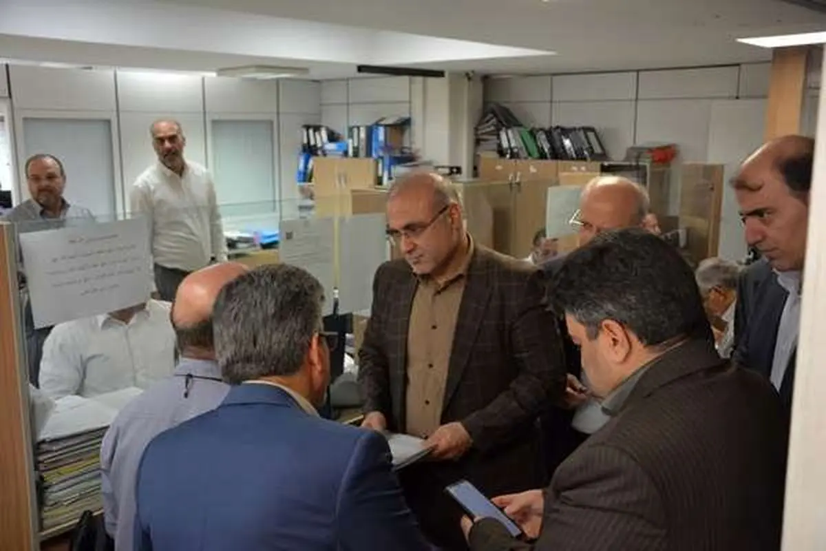 معاون اقتصادی سازمان بازرسی کل کشور از اداره کل امور مالیاتی غرب تهران واقع در وردآورد بازدید کرد
