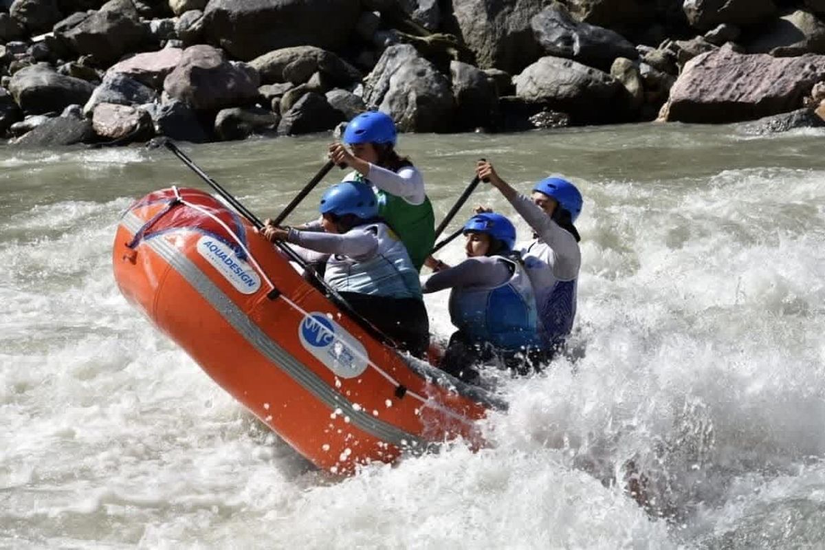 The success of Iran's female rafting team at Asian C’ships