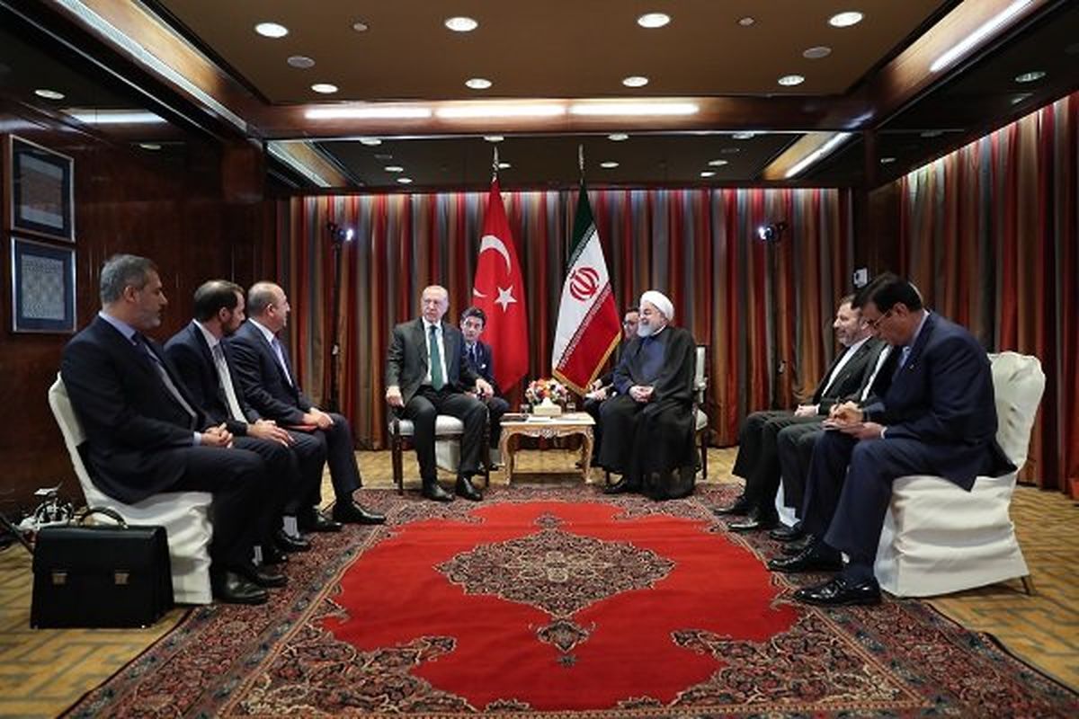 استقبال رسمی رجب طیب اردوغان از روحانی