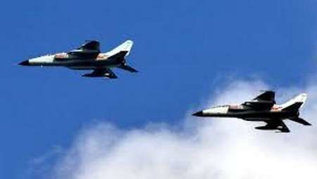 جنگنده های میگ 23روسیه در آسمان سوریه 