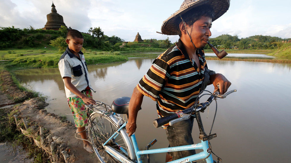 باران های موسمی در میانمار، 18000 نفر را آواره کرده اند