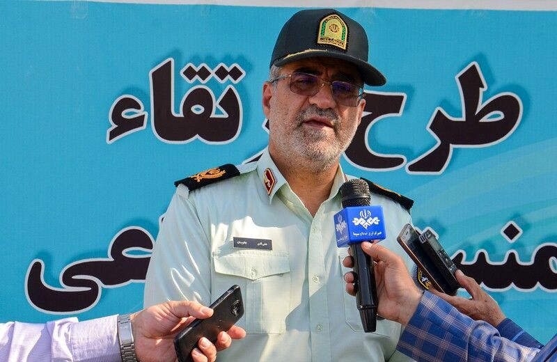 ۸ هزار نیروی انتظامی در آماده باش کامل تأمین امنیت انتخابات در کرمانشاه بودند