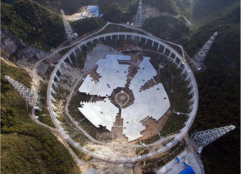 بزرگ ترین رادیو تلسکوپ جهان در چین ساخته شد + تصاویر