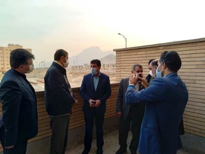 بازدید معاون مشارکت‌ های مردمی سازمان بهزیستی از پروژه ۱۳۰ واحدی در فولادشهراصفهان