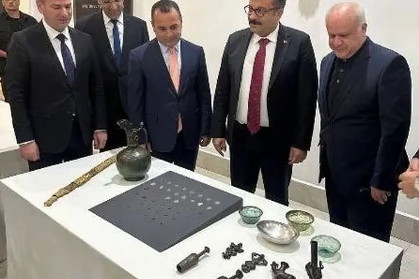 ۵۵ شی فرهنگی‌تاریخی از ترکیه به کشورمان استرداد شد