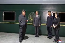 رهبر کره‌شمالی برای شرکت در رژه نظامی چین به پکن رفت