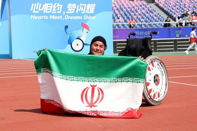 نماینده پارادوومیدانی ایران در قهرمانی جهان به مقام دوم رسید