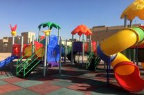 تجهیز و مرمت وسایل ورزشی و بازی کودکان در بوستان های منطقه چهار شهرداری یزد 