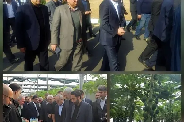 بازدید مدیرعامل بانک کشاورزی و وزیر اقتصاد از پروژه راهبردی «گوزل طبیعت ارس»