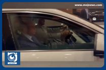 گشت‌وگذار رئیس امارات با خودروی اهدایی اردوغان در خیابان‌های ابوظبی + فیلم