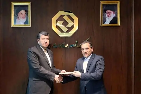 معارفه معاون بین‌الملل بانک توسعه صادرات ایران برگزار شد