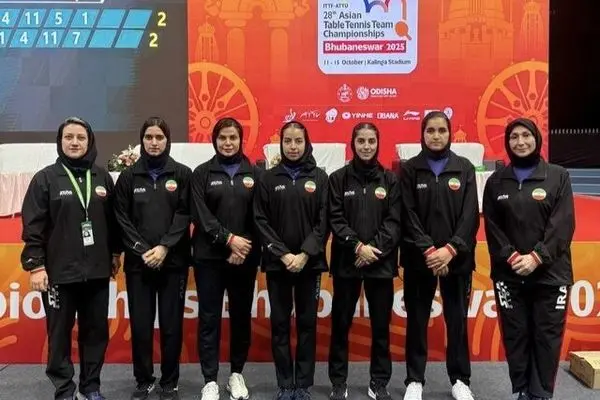 تیم‌های ملی زنان و مردان تنیس روی میز ایران قهرمانی آسیا را با برد قاطع آغاز کردند