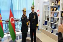 فرمانده نیروی دریایی ایران و جمهوری آذربایجان با یکدیگر دیدار کردند