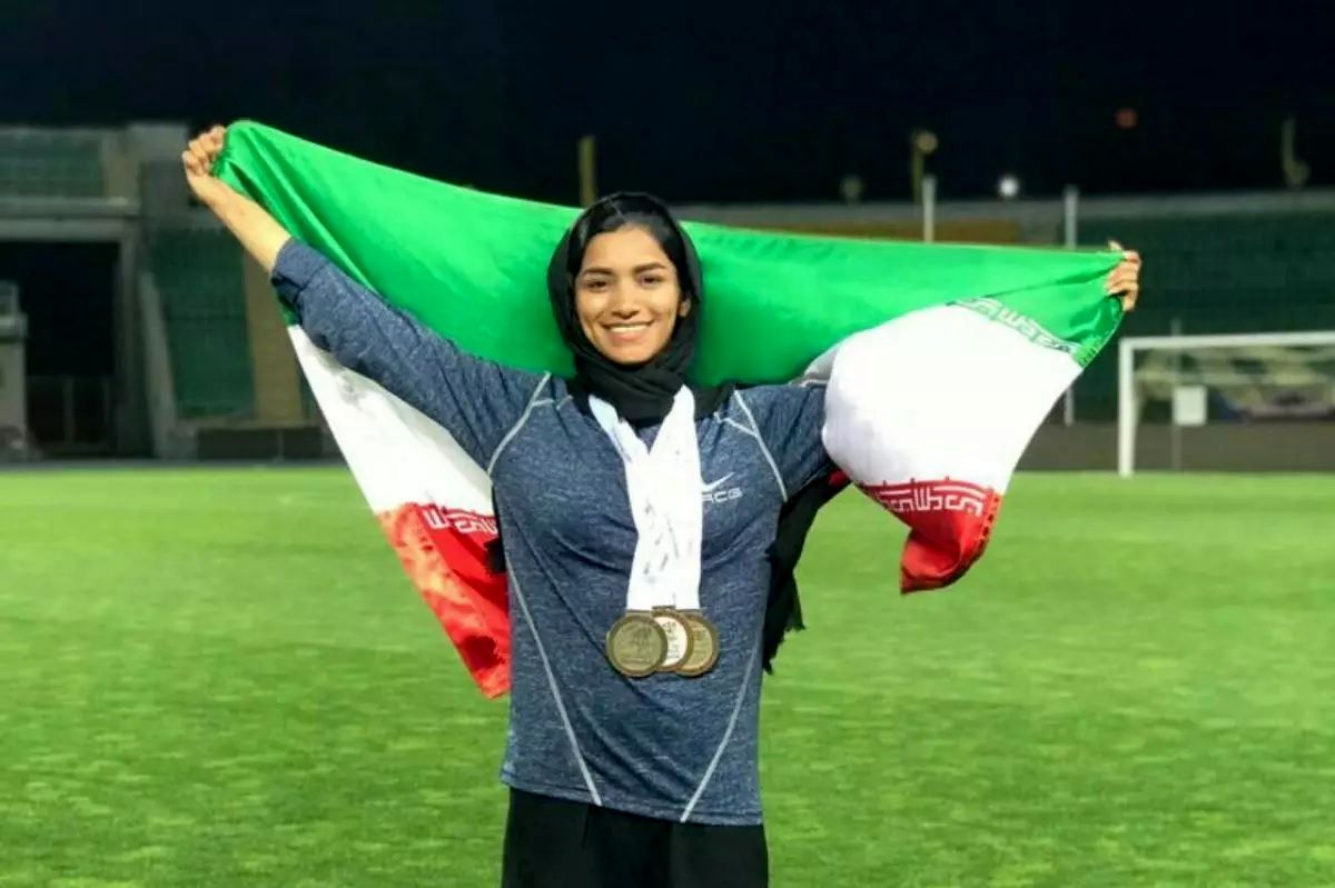 شکست رکورد ملی ۱۰۰ متر جهانی توسط بانوی دونده ایرانی