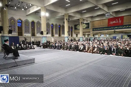 دیدار مسئولان و کارگزاران نظام با مقام معظم رهبری 