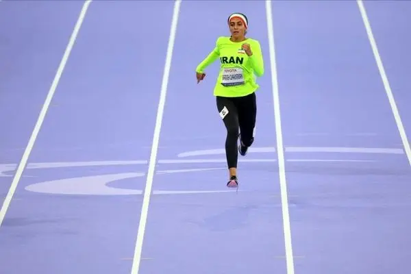 هاجر صفرزاده با مدال نقره ۴۰۰ متر پارادوومیدانی جهان خوش درخشید