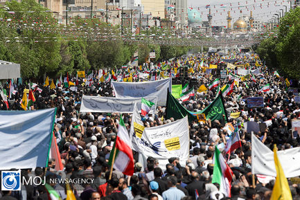 راهپیمایی روز جهانی قدس در مشهد (1) copy