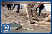 آماده‌سازی گلزار شهدای کرمان برای دفن شهدای انفجار تروریستی + فیلم