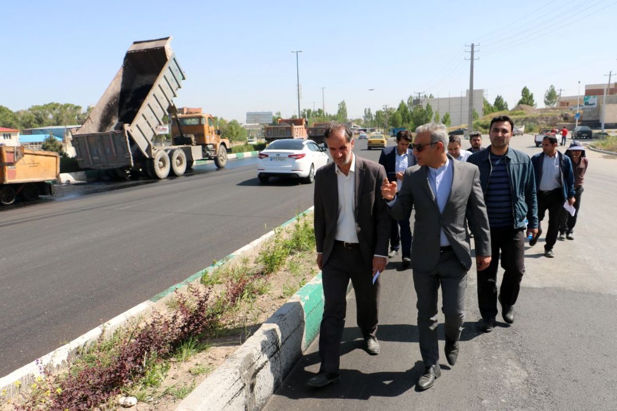 آسفالت ریزی بیش از  ۱۲ هزار تن در سطح شهر اردبیل