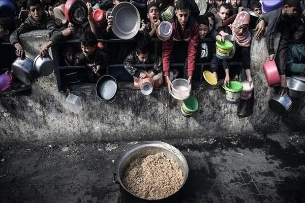 ۹۱ درصد از ساکنان غزه به دلیل محاصره‌ مداوم رژیم صهیونیستی با بحران غذایی روبه‌رو هستند