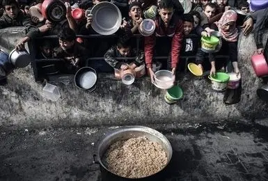 ۹۱ درصد از ساکنان غزه به دلیل محاصره‌ مداوم رژیم صهیونیستی با بحران غذایی روبه‌رو هستند