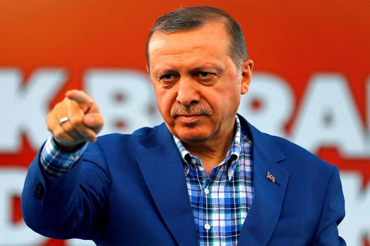 اردوغان: اگر لازم شود از گزینه نظامی استفاده می کنیم