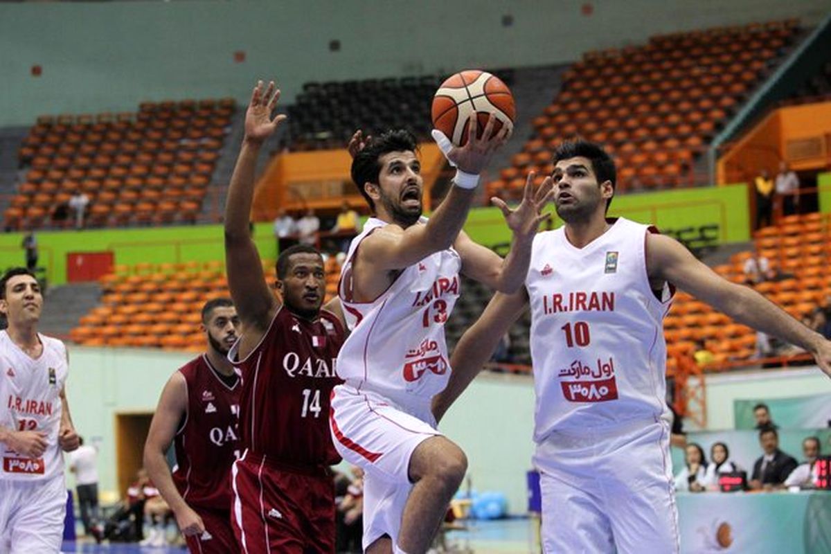 همگروهی ایران با اردن، هند و سوریه در بسکتبال کاپ آسیا