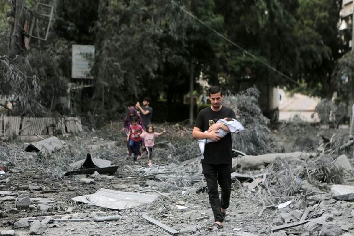 آمار شهدای غزه به مرز ۳۰۰۰ نفر رسید
