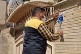 نصب ۳۵ هزار پلاک آبی هوشمند در منطقه ۷ اصفهان