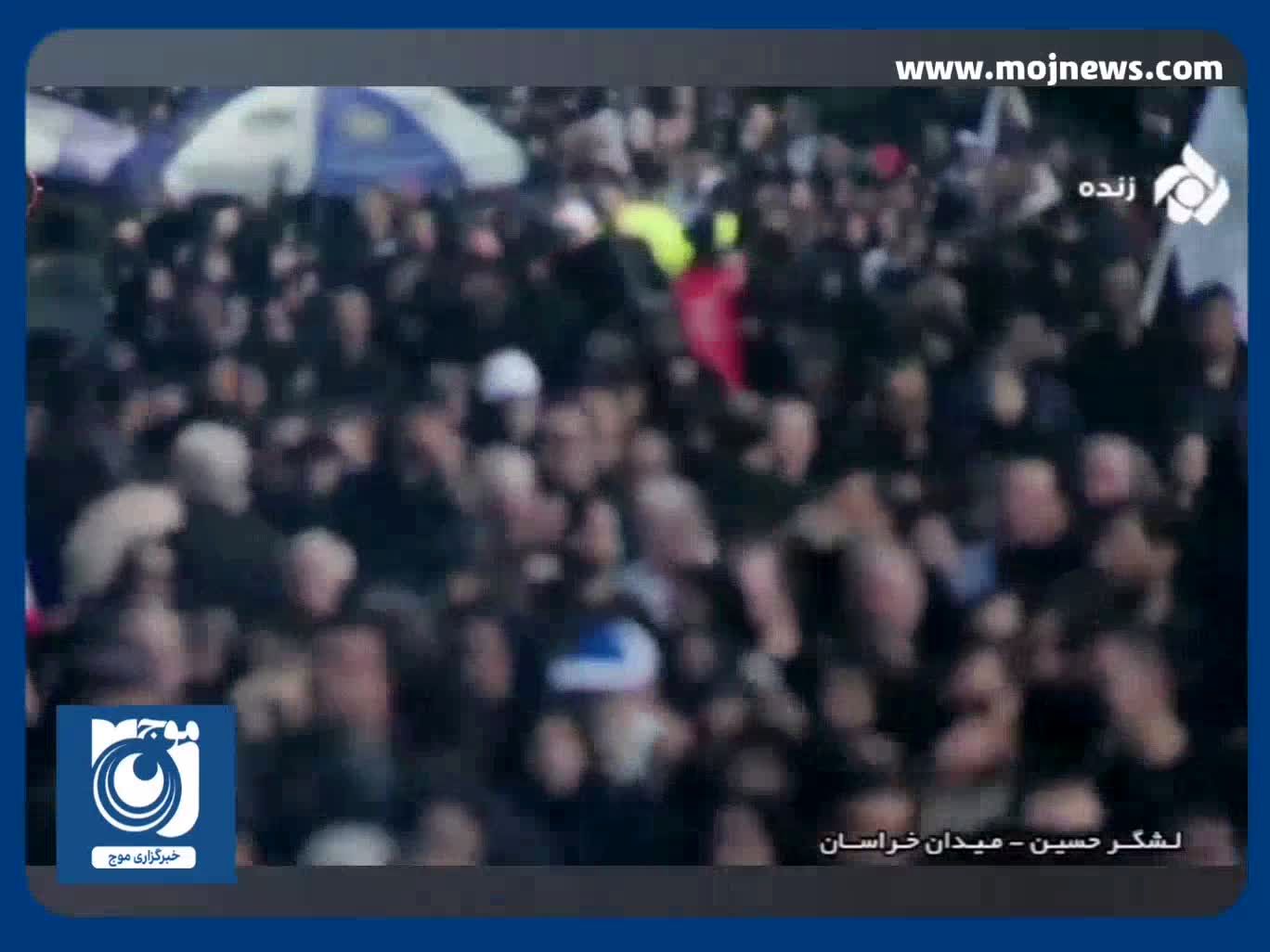 حضور پرشور مردم تهران در راهپیمایی جاماندگان اربعین + فیلم