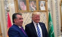 دیدار رئیس‌جمهور تاجیکستان با «ترامپ» در ریاض