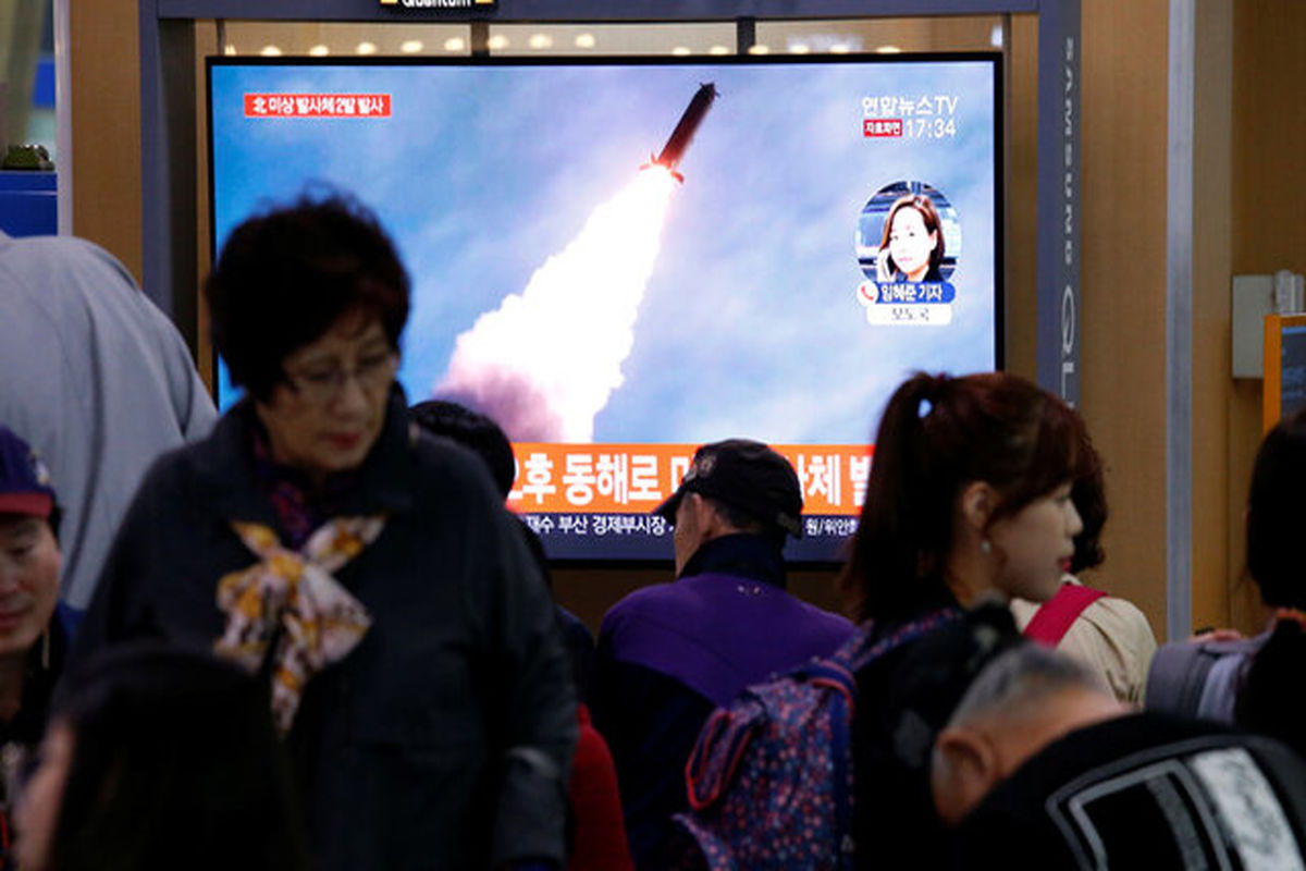 کره شمالی بازهم موشک جدید آزمایش کرد